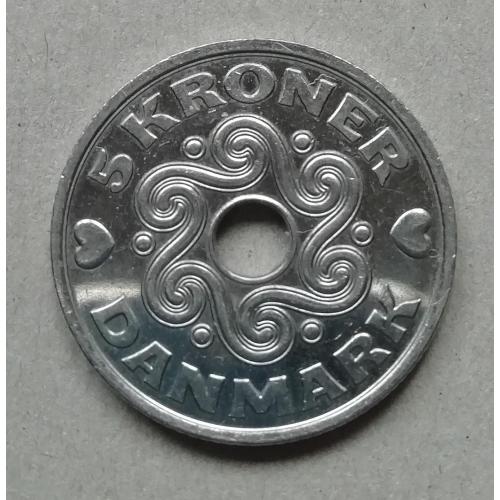  Дания 5 крон 2017