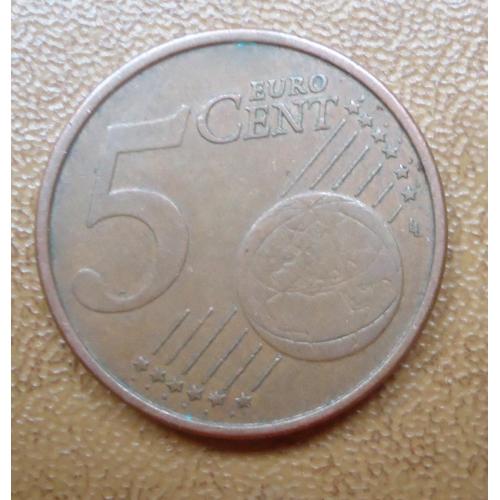  Эстония  5 евроцент  2011 