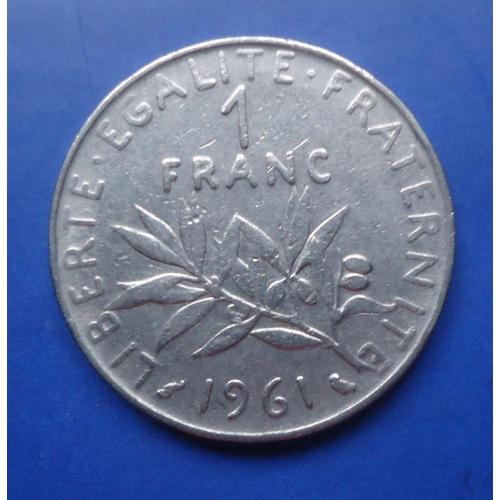 Франция 1 франк 1961
