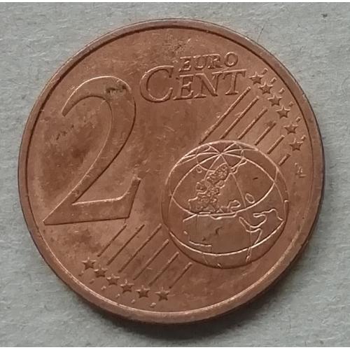 Франция  2  евроцент  2015