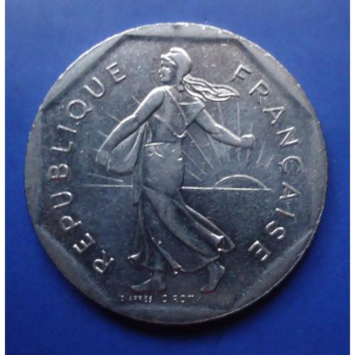  Франция 2 франка 1995