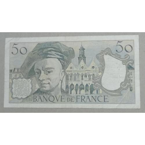  Франция 50 франк  1976 - РЕДКИЙ ГОД!!!!