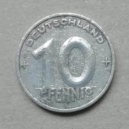 Германия  10 пфенниг 1949