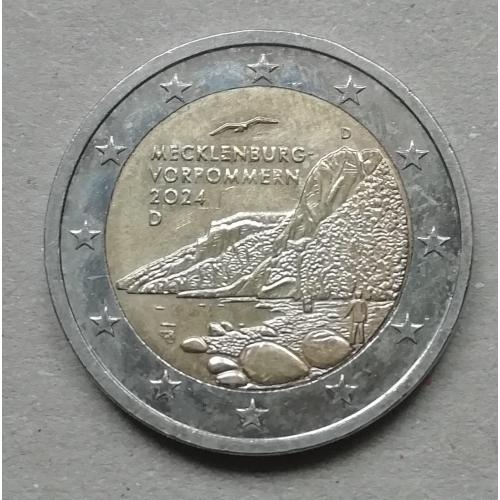  Германия 2 евро 2024 Мекленбург-Передняя Померания =D