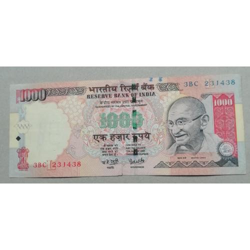  Индия 1000 рупий 2009