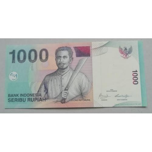 Индонезия 1000 рупий 2009   капитан Паттимура (Томас Матулесси) UNC