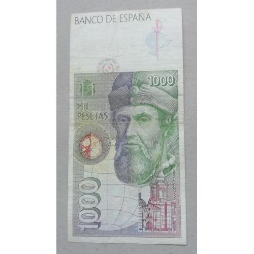  Испания 1000 песет 1992