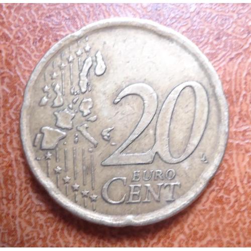  Испания 20 евроцентов 1999