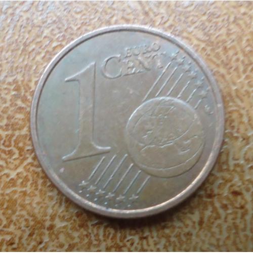 Италия 1 евроцент, 2002