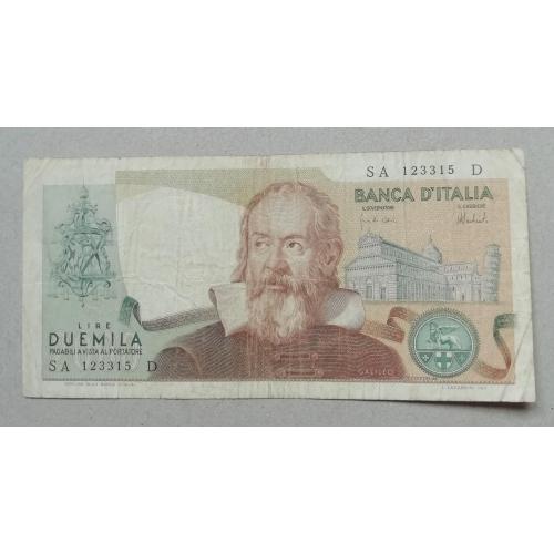  Италия 2000 лир 1983