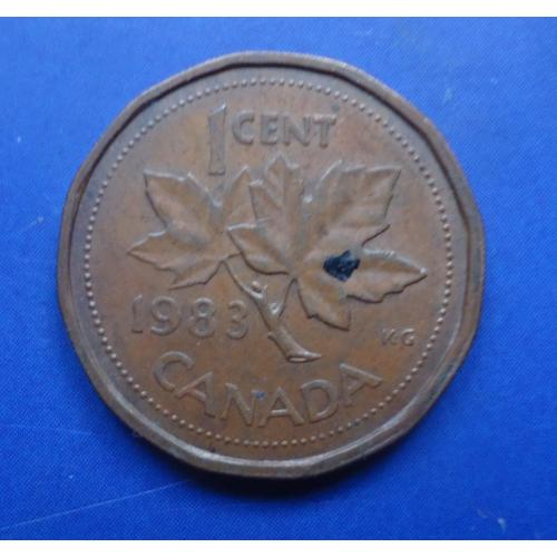  Канада 1 цент 1983
