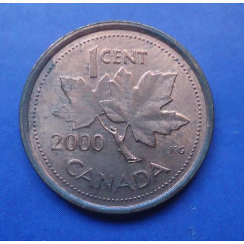  Канада 1 цент 2000