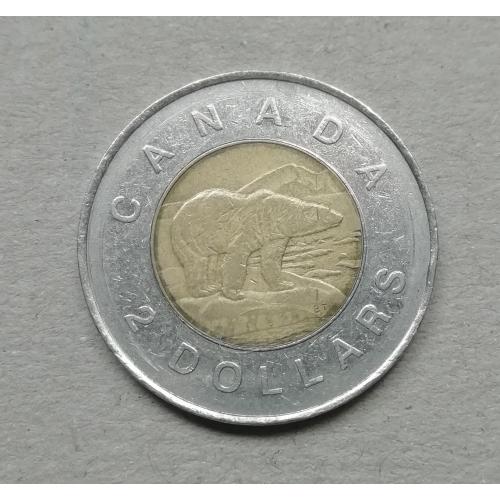 Канада 2 долара   1996