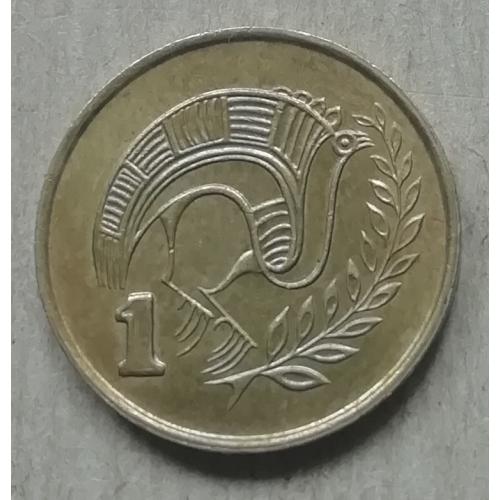Кипр 1 цент 1987 