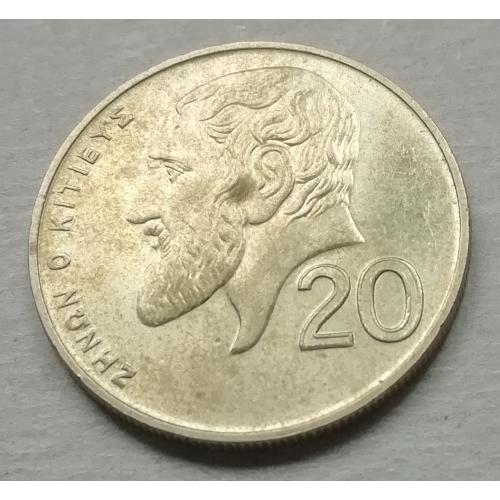  Кипр 20 центов 2001
