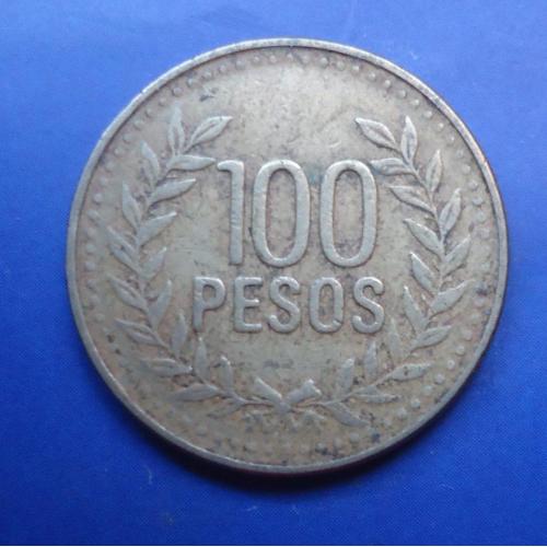  Колумбия 100 песо 2008