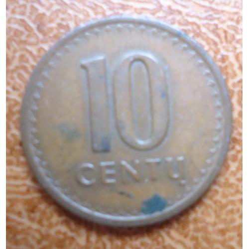  Литва 10 центов 1991