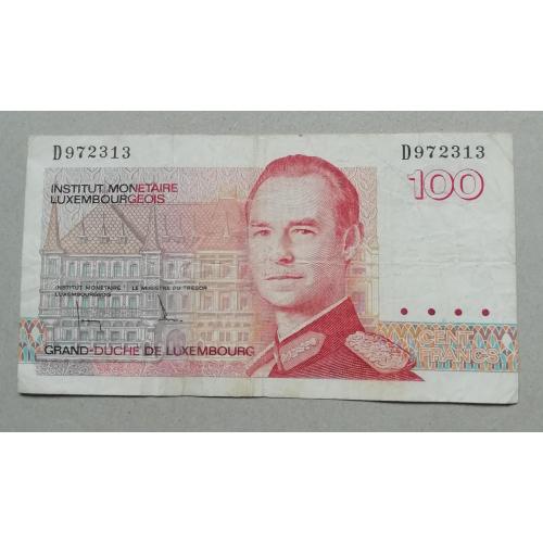 Люксембург  100 франков 1985