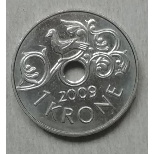  Норвегия 1 крона 2009