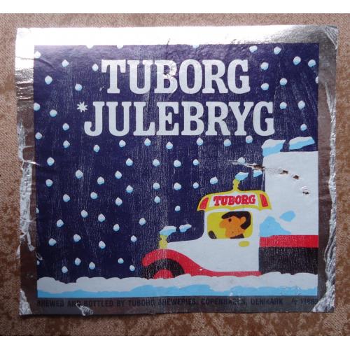 Пивные этикетки Tuborg Julebryg (Christmas Brew)  Дания