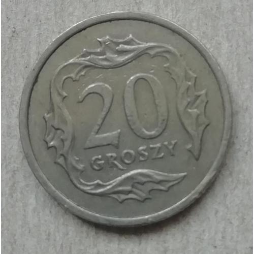  Польша 20 грош   1992