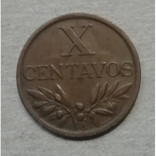  Португалия 10 сентавос 1965