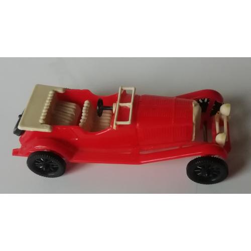 Ретро игрушечная машинка из СССР- MERCEDES BENZ 1928  фары подклеены!!!!!! ФОТО-4
