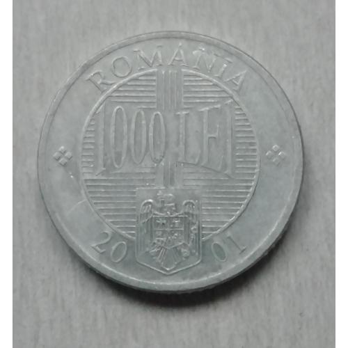 Румыния 1000 лей 2001