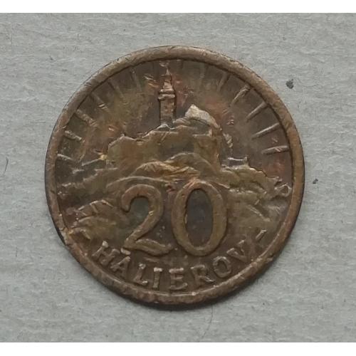  Словакия 20 геллеров 1940