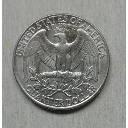 США 25 центов (квотер) 1991 Р