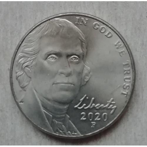 США 5 цент 2020