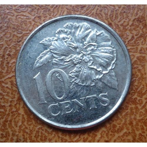  Тринидад и Тобаго  10 центов 2004