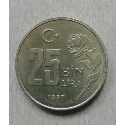  Турция 25 000 лир 1997