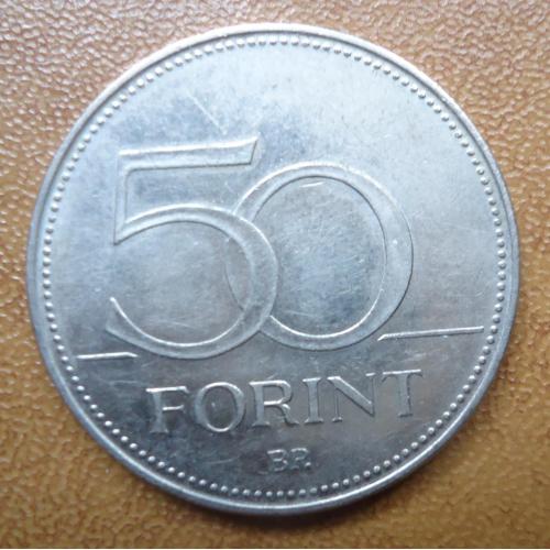 Венгрия 50 форинтов 1995 фауна сокол