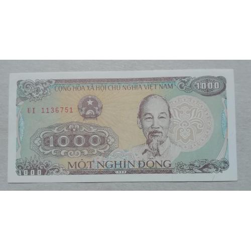 Вьетнам 1000 донг 1988
