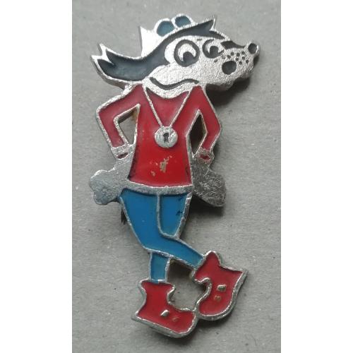 Знак:  детский мультфильм  Волк Ну погоди!, 