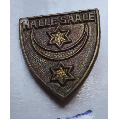 Знак Halle (Saale) город в Германии