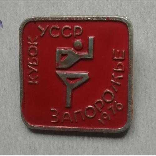 Знак Кубок УССР -Запорожье 1976