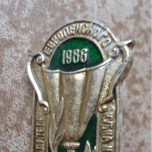 Знак: обладатель кубка кубков Динамо Киев 1986