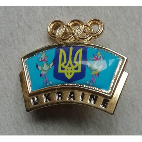 Знак значок Олимпийская сборная Украины