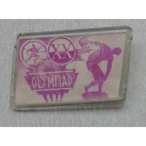 Знак Значок  СПОРТ ВИНТАЖ XX олимпиада - Олимпийские  игры 1972 года в Мюнхене