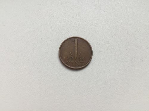 Нидерланды 1 цент 1959