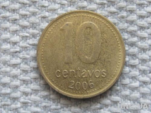 Аргентина 10 сентаво 2006 года #5085