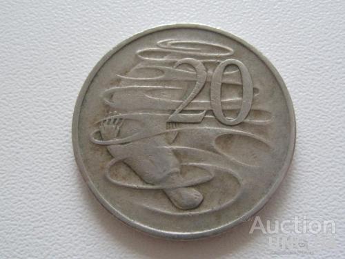 Австралия 20 центов 1967 года #8647