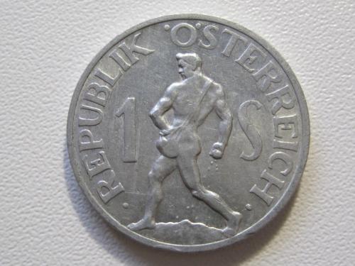 Австрия 1 шиллинг 1946 года #35384