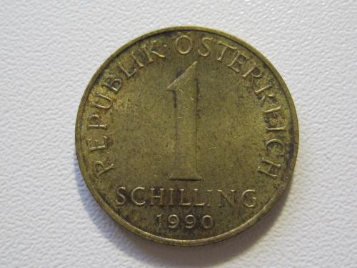 Австрия 1 шиллинг 1990 года #35400