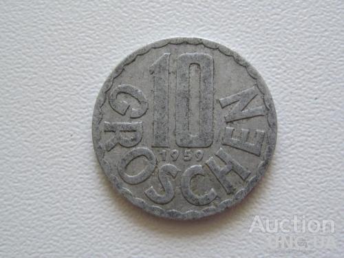 Австрия 10 грошей 1959 года #9456