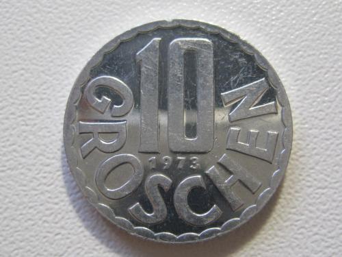 Австрия 10 грошей 1973 года #35362
