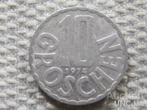 Австрия 10 грошей 1974 года #4248