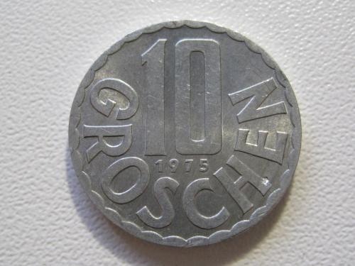 Австрия 10 грошей 1975 года #35364